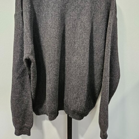 Tehama Clint Men's X-Large Multicolor Alpaca/Wool Blend V-Neck Golf Sweater - Picture 3 of 9